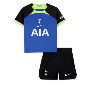Tottenham Hotspur Bortedraktsett Barn 2022-23 Kortermet (+ Korte bukser)